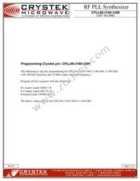 CPLL66-3160-3380 Datasheet Page 7