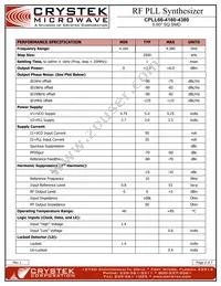 CPLL66-4160-4380 Datasheet Page 2