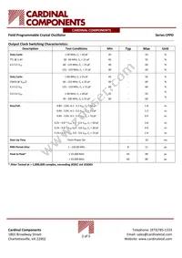 CPPDC4-B6-7.3728/3.6864 Datasheet Page 2