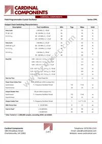 CPPLC7-A7BD-4.9152TS Datasheet Page 2