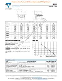 CPR07R1200KE10 Datasheet Page 2