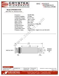 CPROBS5-0100 Datasheet Page 2