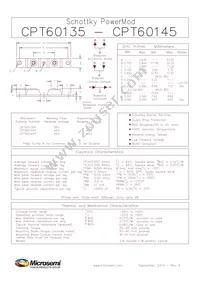 CPT60145D Datasheet Cover