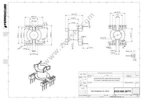 CPV-PQ26/25-1S-12P-Z Cover