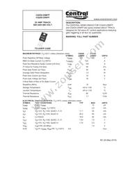 CQ220-25MFP Datasheet Cover