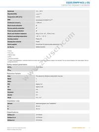 CQ35-25NPP-KC1 Datasheet Page 3