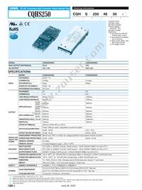 CQHS3004850-T Datasheet Page 2