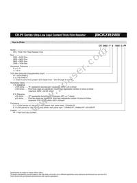 CR0402-FX-2703GPF Datasheet Page 3