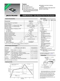 CR0402-FX-4751GAS Datasheet Cover