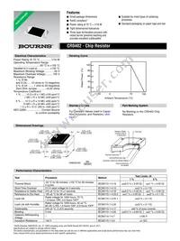 CR0402-JW-390HLF Datasheet Cover