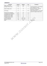 CR05AM-16A#B00 Datasheet Page 2