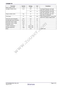 CR05BM-12A#B00 Datasheet Page 2