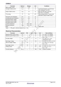 CR05BS-8-T13#F10 Datasheet Page 2