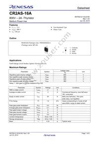 CR2AS-16A-T13#B00 Datasheet Cover