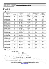 CR43NP-5R6MC Datasheet Page 2