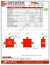 CRBV55BE-1000-1500 Datasheet Cover