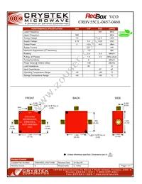 CRBV55CL-0457-0468 Datasheet Cover