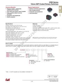 CRD16CW1AB Datasheet Cover