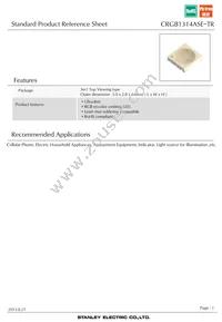 CRGB1314ASE-TR Datasheet Cover