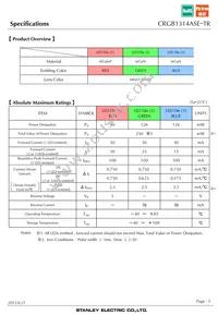 CRGB1314ASE-TR Datasheet Page 3