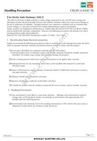 CRGB1314ASE-TR Datasheet Page 17