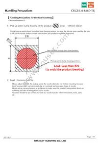 CRGB1314ASE-TR Datasheet Page 19