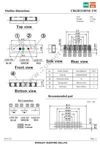 CRGB1318FSE-TM Datasheet Page 2