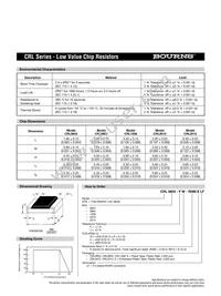 CRL2010-JW-9R10ELF Datasheet Page 2