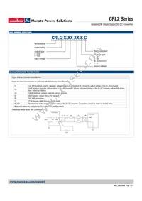 CRL2S1205SC Datasheet Page 3