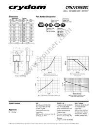 CRNB20-1200 Datasheet Page 2