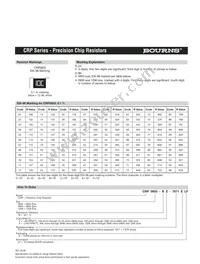 CRP0805-BZ-2211ELF Datasheet Page 3