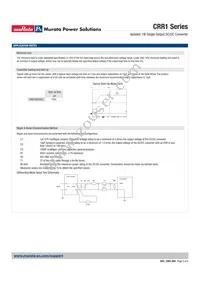 CRR1S0505SC Datasheet Page 3