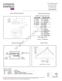 CS-044-054.0M Datasheet Page 2