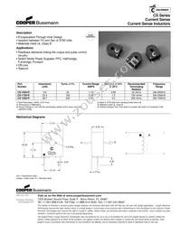 CS-1200-R Datasheet Cover