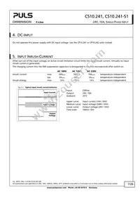 CS10.241-S1 Datasheet Page 7