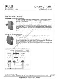 CS10.241-S1 Datasheet Page 21