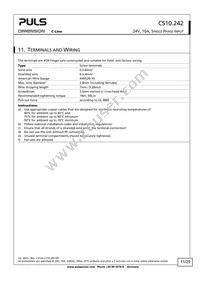 CS10.242 Datasheet Page 11