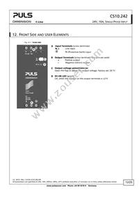 CS10.242 Datasheet Page 12