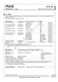 CS10.242 Datasheet Page 13