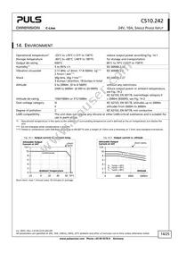 CS10.242 Datasheet Page 14