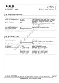 CS10.242 Datasheet Page 15