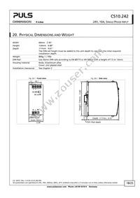 CS10.242 Datasheet Page 18