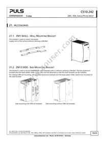 CS10.242 Datasheet Page 19