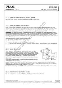 CS10.242 Datasheet Page 23