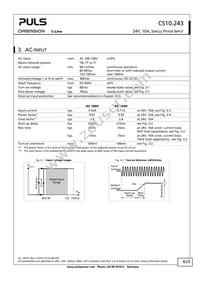 CS10.243 Datasheet Page 4