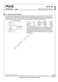 CS10.243 Datasheet Page 16