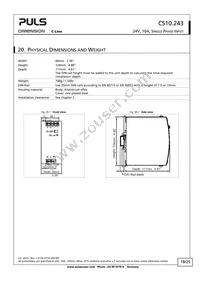 CS10.243 Datasheet Page 18