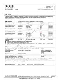 CS10.244 Datasheet Page 13