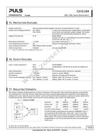 CS10.244 Datasheet Page 15