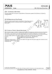 CS10.244 Datasheet Page 23